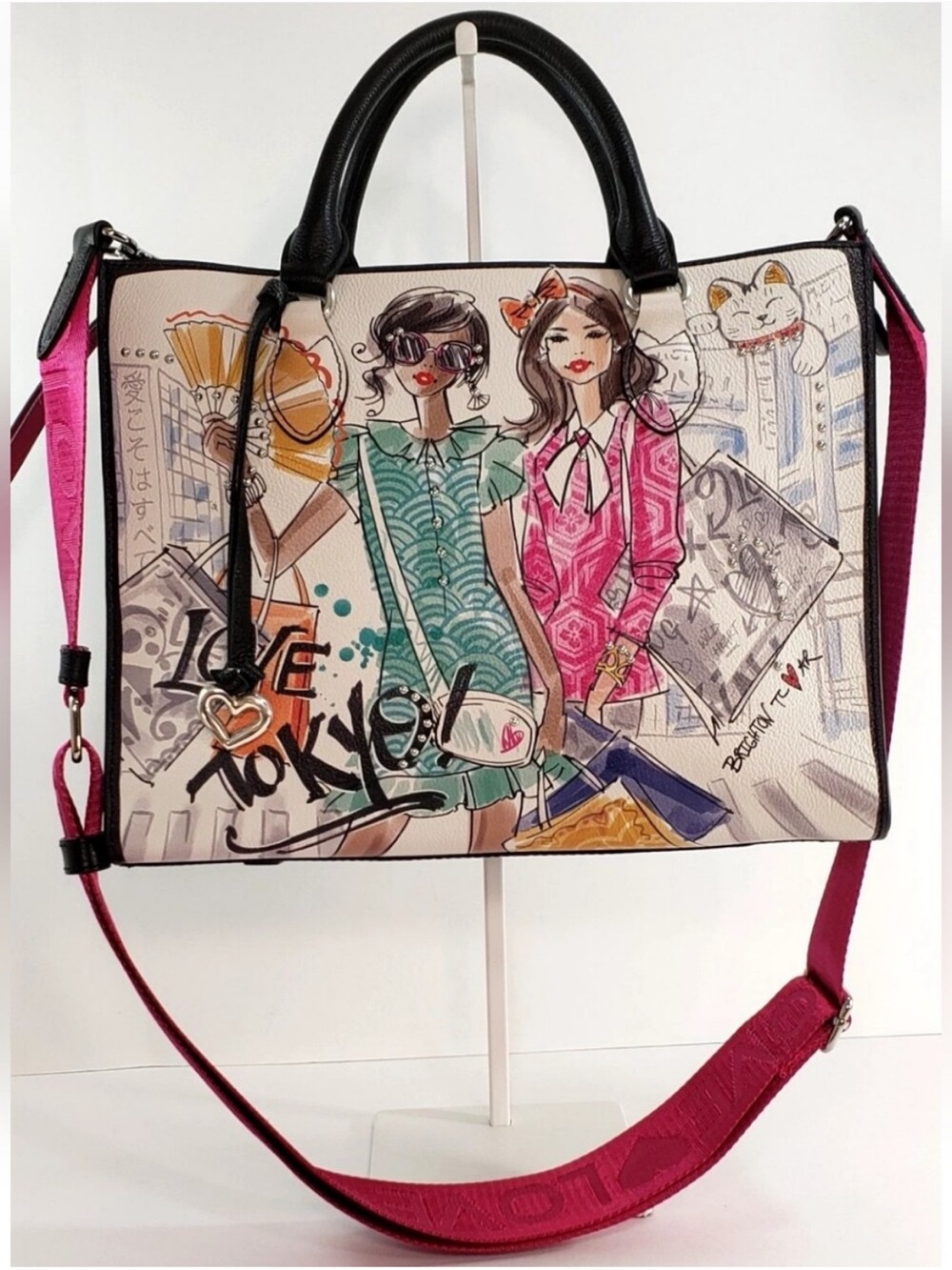 Brighton Limited Edition “from Tokyo with Love” tote, purse, HTF and Rare! NWT - Picture 2 of 15